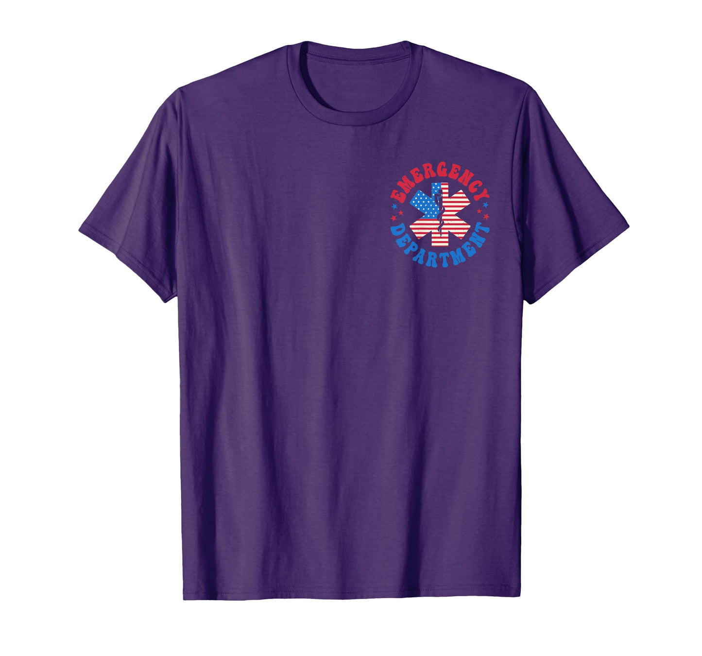 Emergency Department 4th of July USA Emergency Room Er Nurse T-Shirt