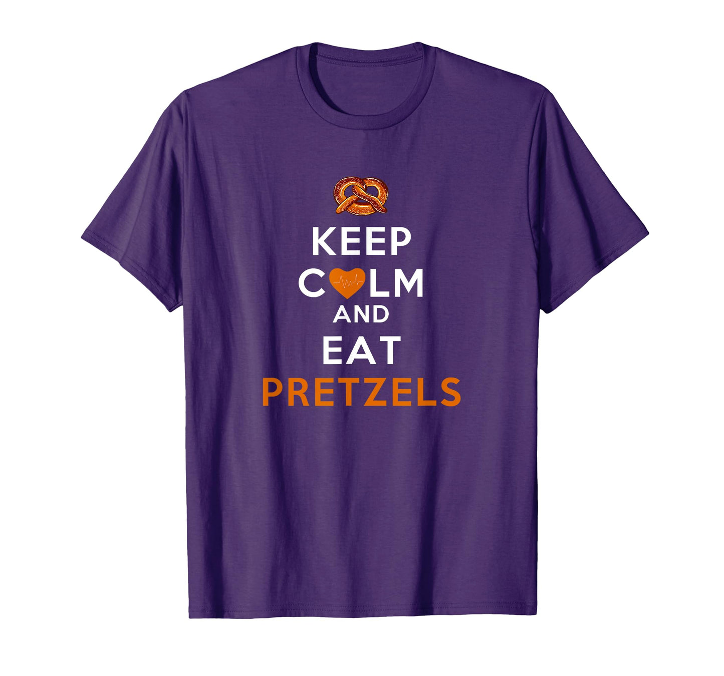 Keep Calm And Eat Pretzels Parody T-Shirt