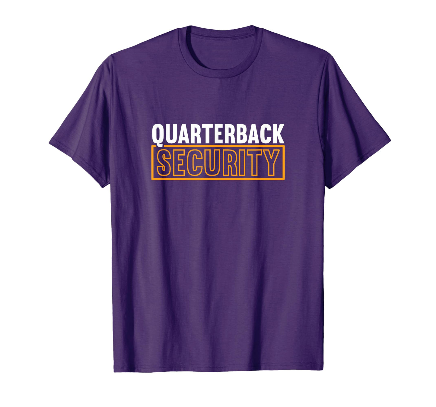 Quarterback Security Football Lineman Line Players T-Shirt