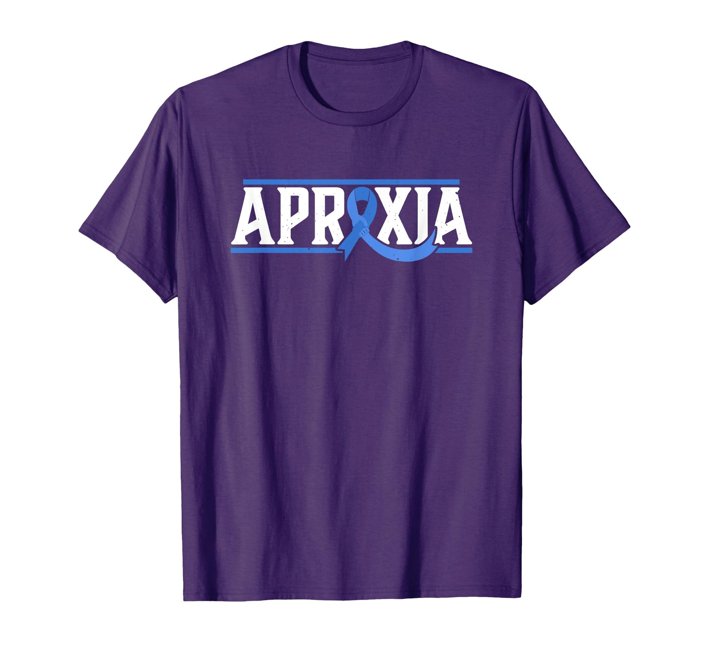 Apraxia Awareness Limb Kinetic Speech Disorder Warrior T-Shirt