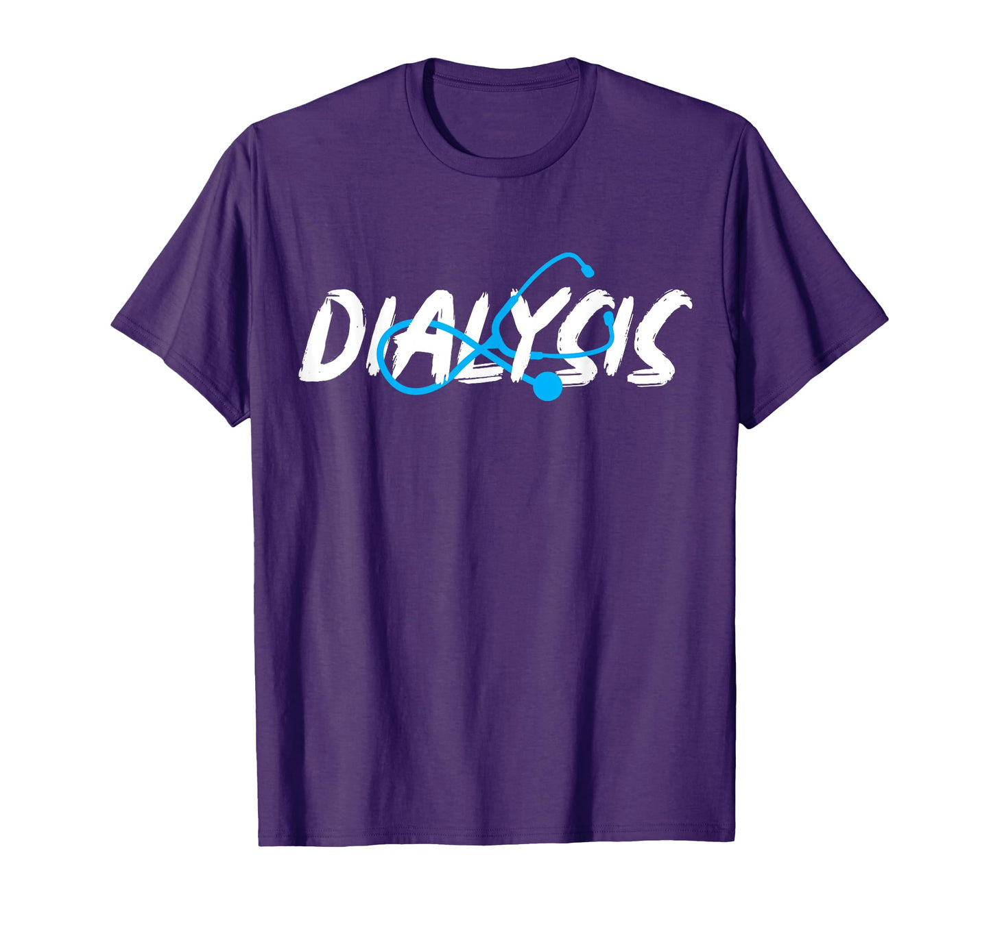 Dialysis Nephrology Technician Nurse Gifts Women's Black Crew Neck Modern T-Shirt