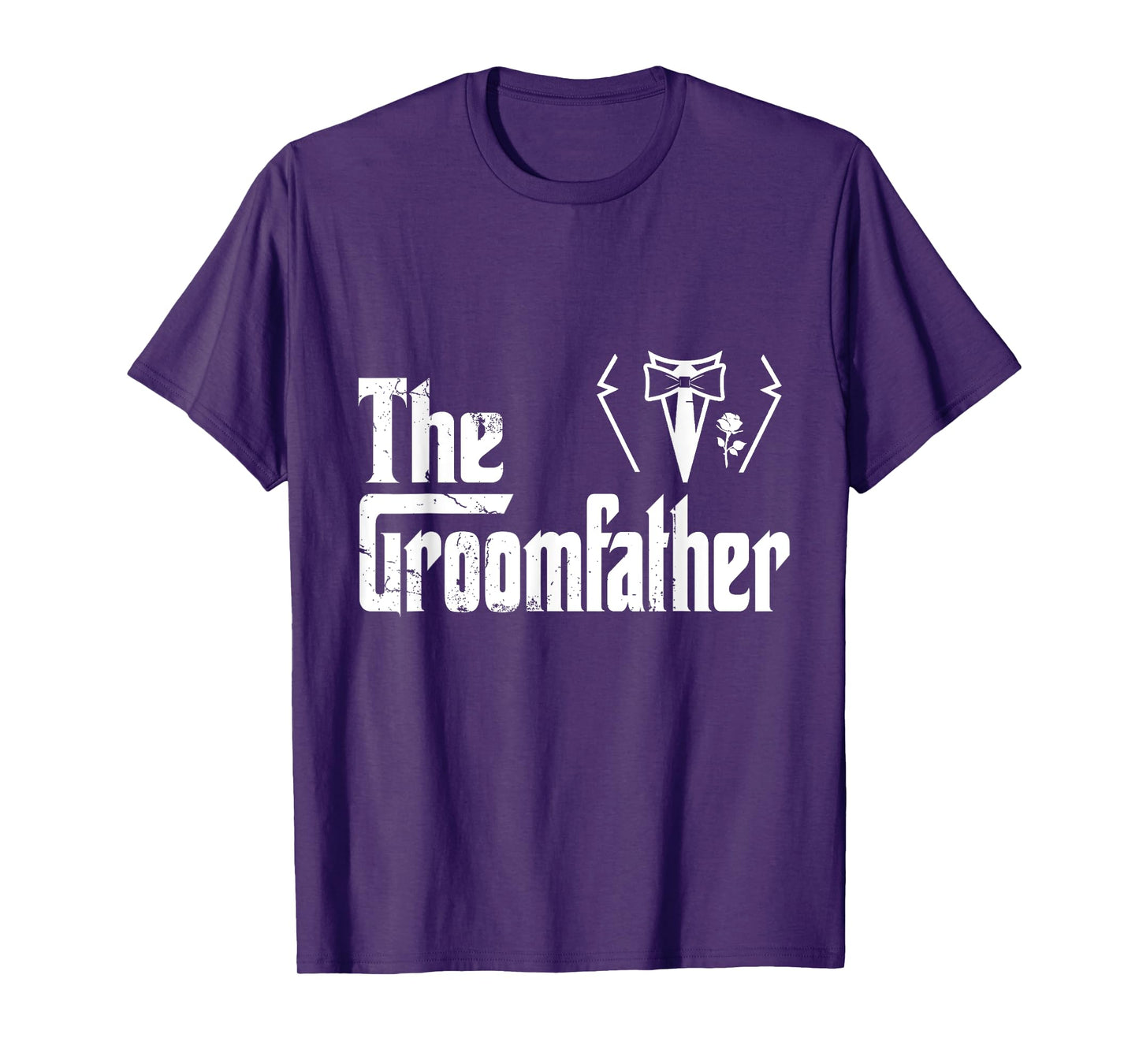 Stepfather Groom Father Rehearsal Husband Grooms Dad Bestmen T-Shirt
