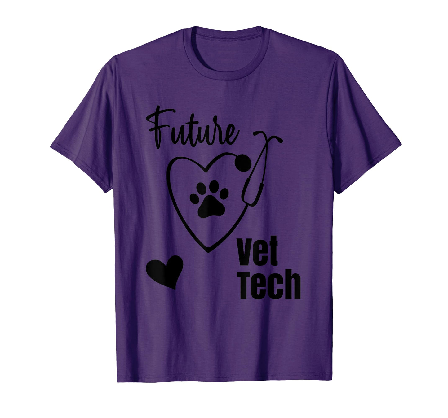 Cute Future Vet Tech Vet Nurse Student Veterinary Technician T-Shirt