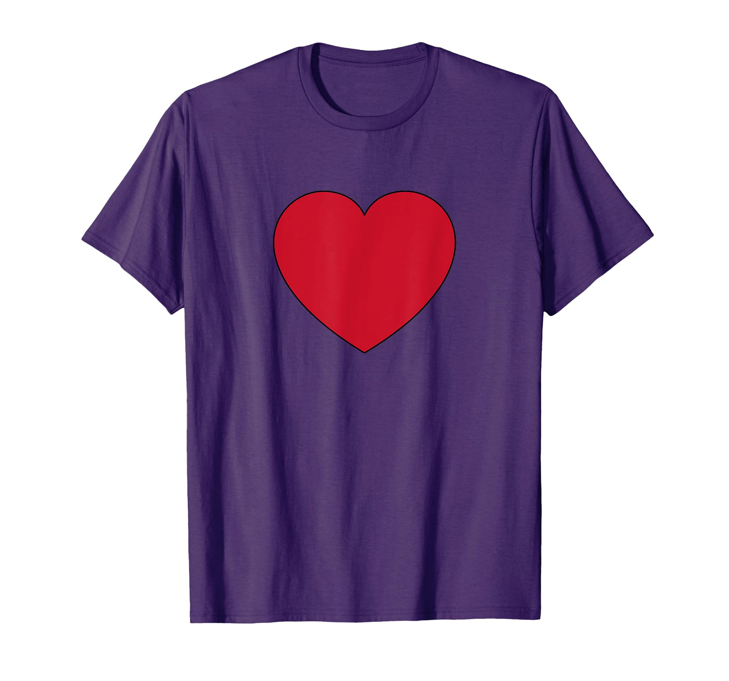 Big Red Heart Appreciation For Healthcare Workers T-Shirt