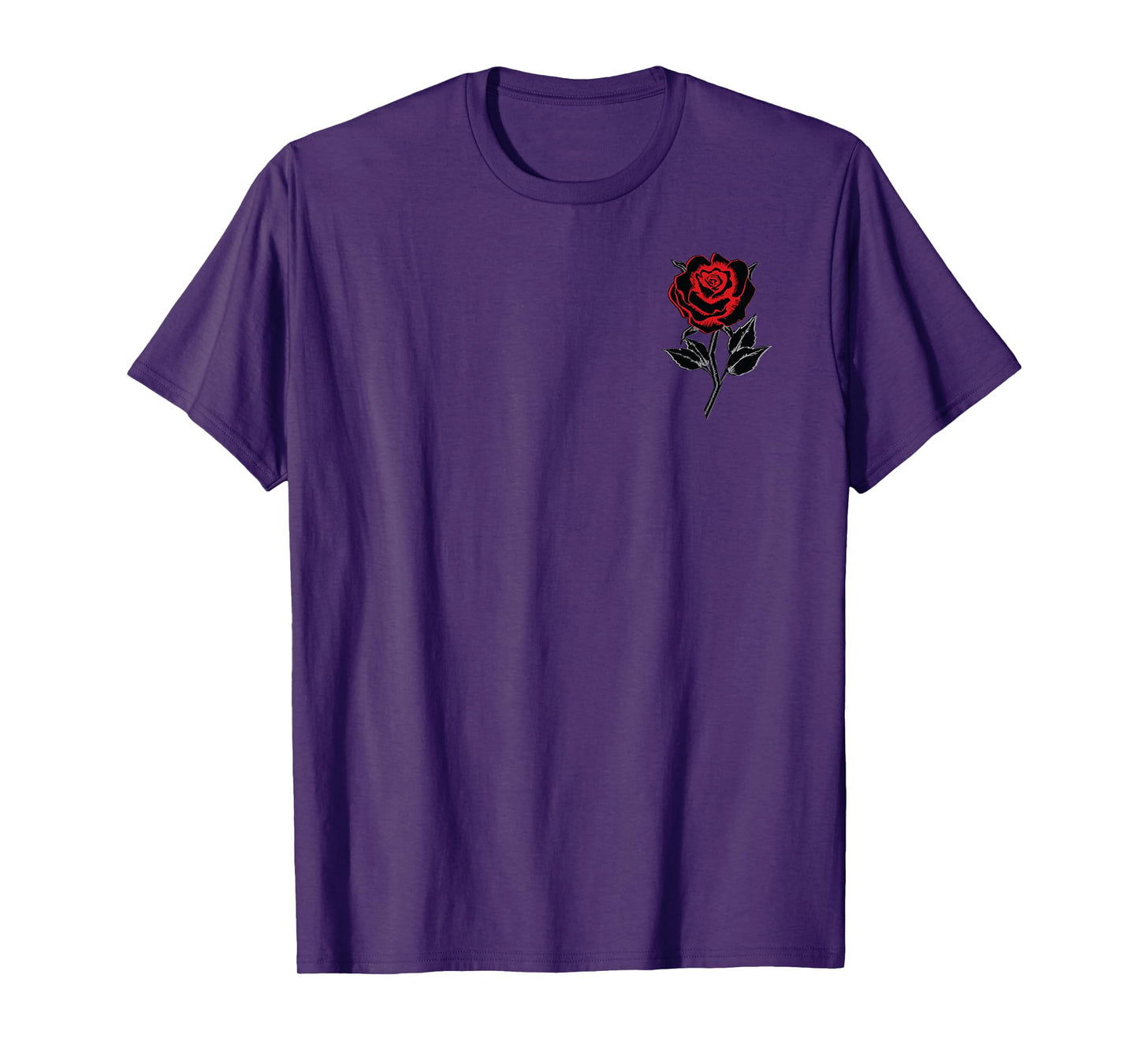 Red Roses Flower Gardening Men Women Boys Girls Cute Family T-Shirt