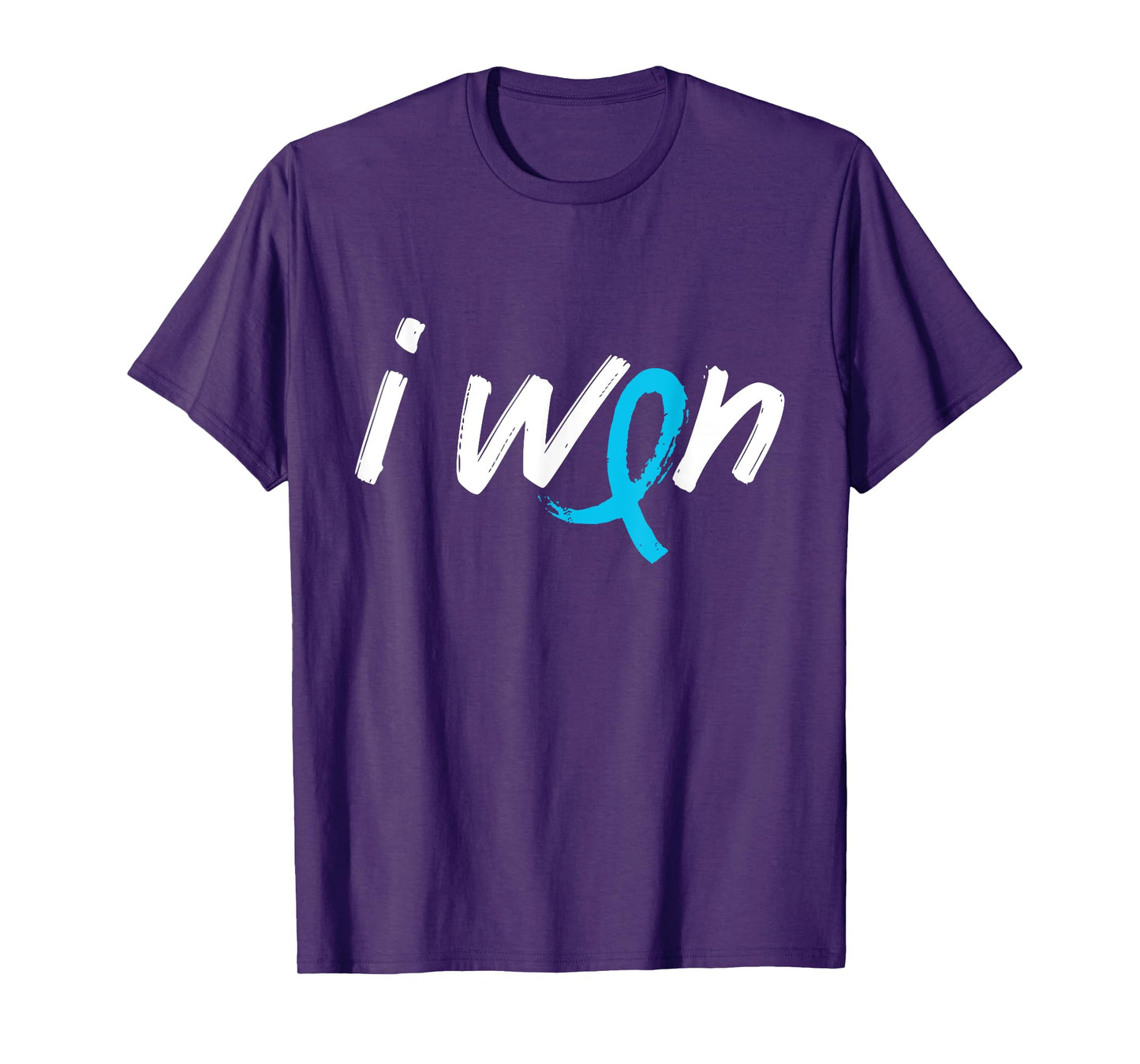 Prostate Cancer Awareness - I Won Survivor Fighter T-Shirt
