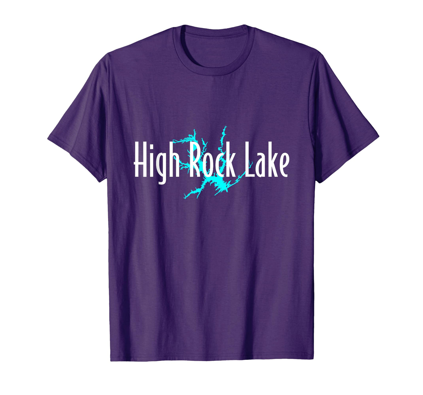 Minimalist High Rock Lake - North Carolina T-Shirt