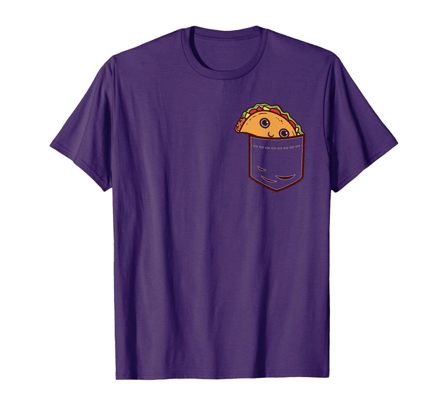 Pocket Taco Tuesday Cinco De Mayo Mexican Food Foodie Lover T-Shirt