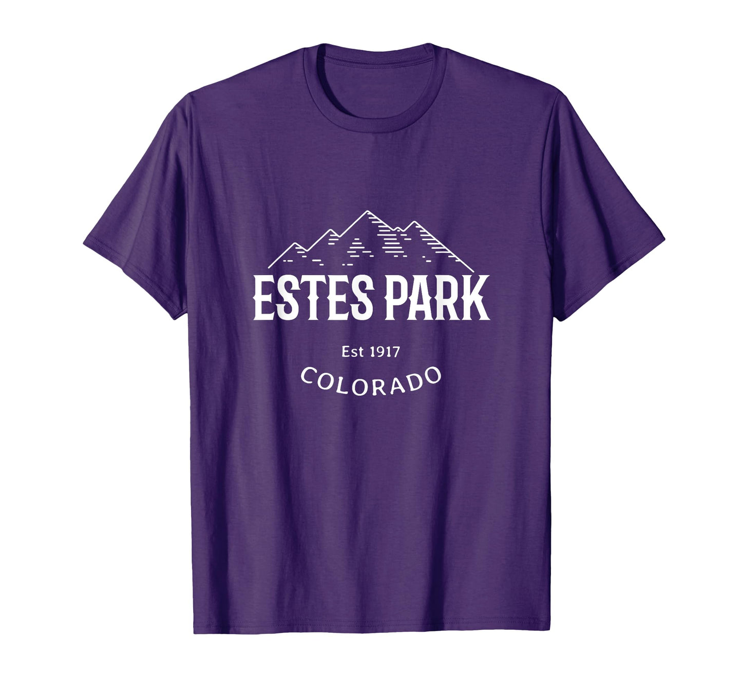 Original Estes Park Colorado Rocky Mountains Graphic Design T-Shirt