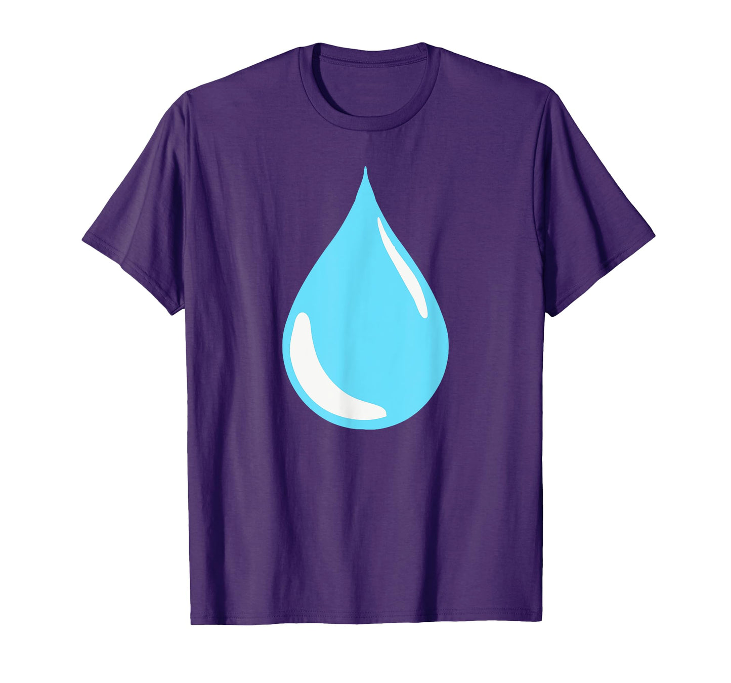 Vintage Water Is Life Minimalist Water Droplet Rain Graphic T-Shirt