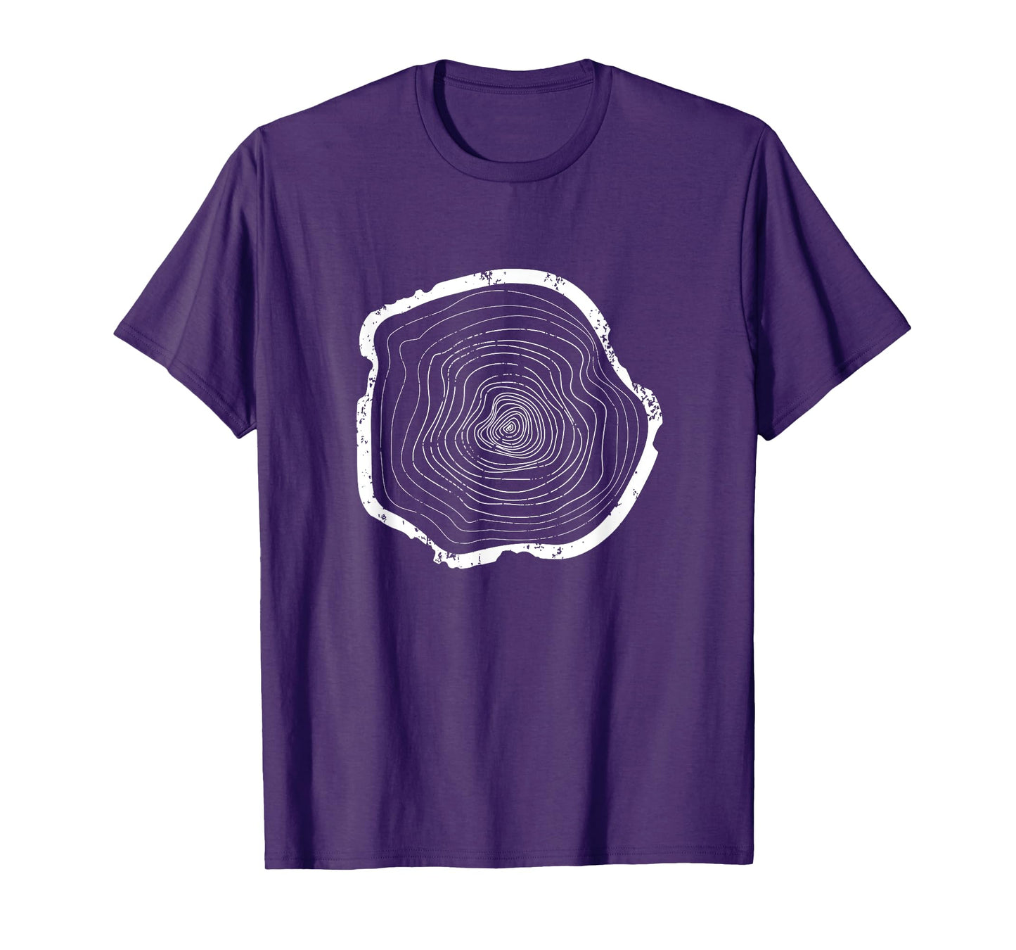 Tree Log Wood Slice Slab T-Shirt