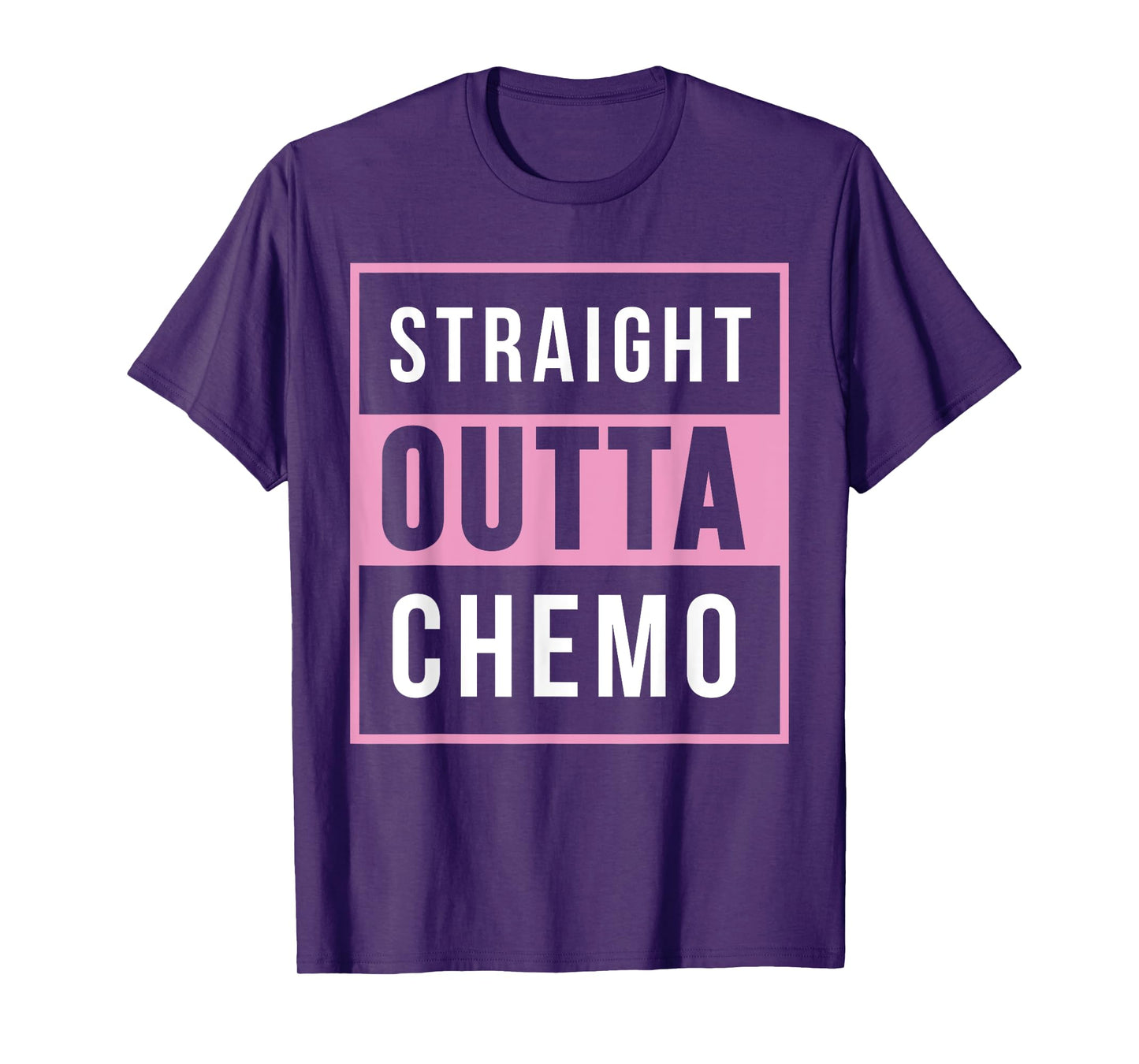Straight Out Of Chemo Breast Cancer Awareness Shirt