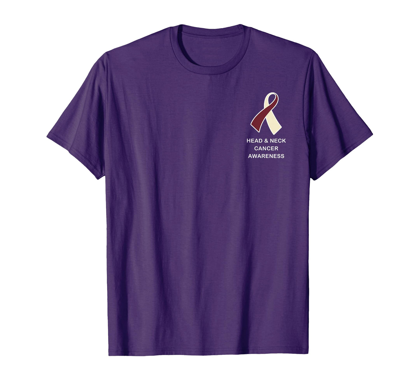 Head and Neck Cancer Shirts Head and Neck Cancer Ribbon T-Shirt