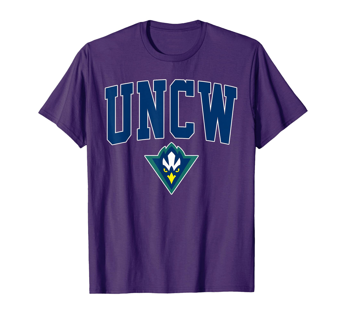 UNCW Arch Vintage Retro College Sports Design Men Women T-Shirt