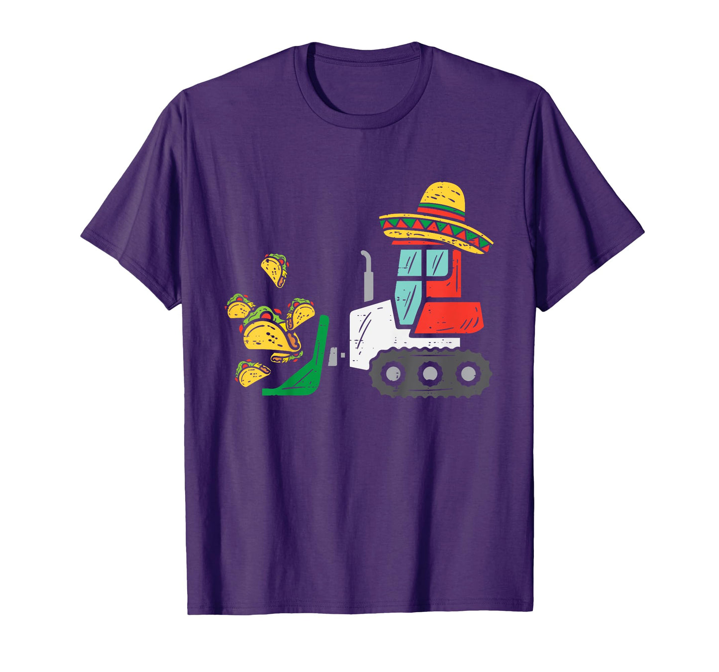Kids Loads Of Tacos Bulldozer Cinco De Mayo Kid Baby Boys Toddler T-Shirt
