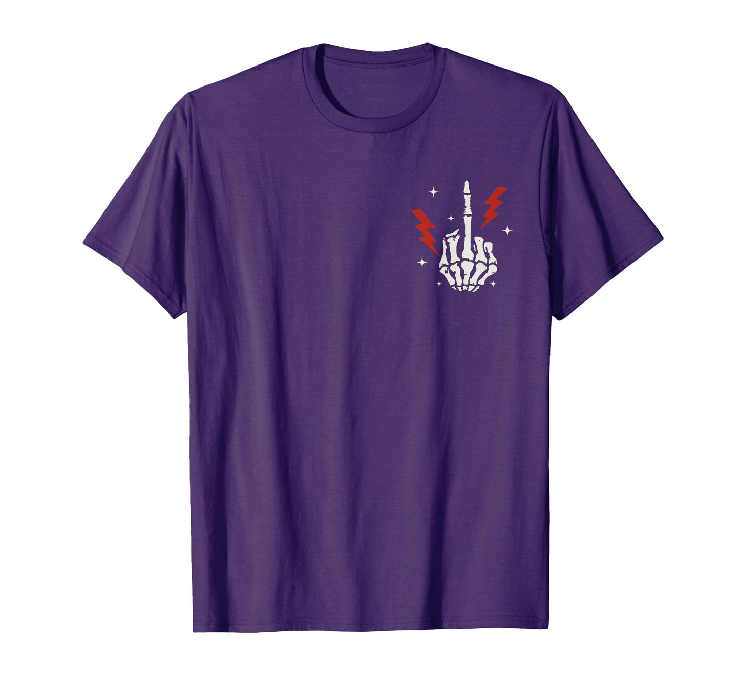I Match Energy So How We Gon Act Today Skeleton Hand 2 Sided T-Shirt