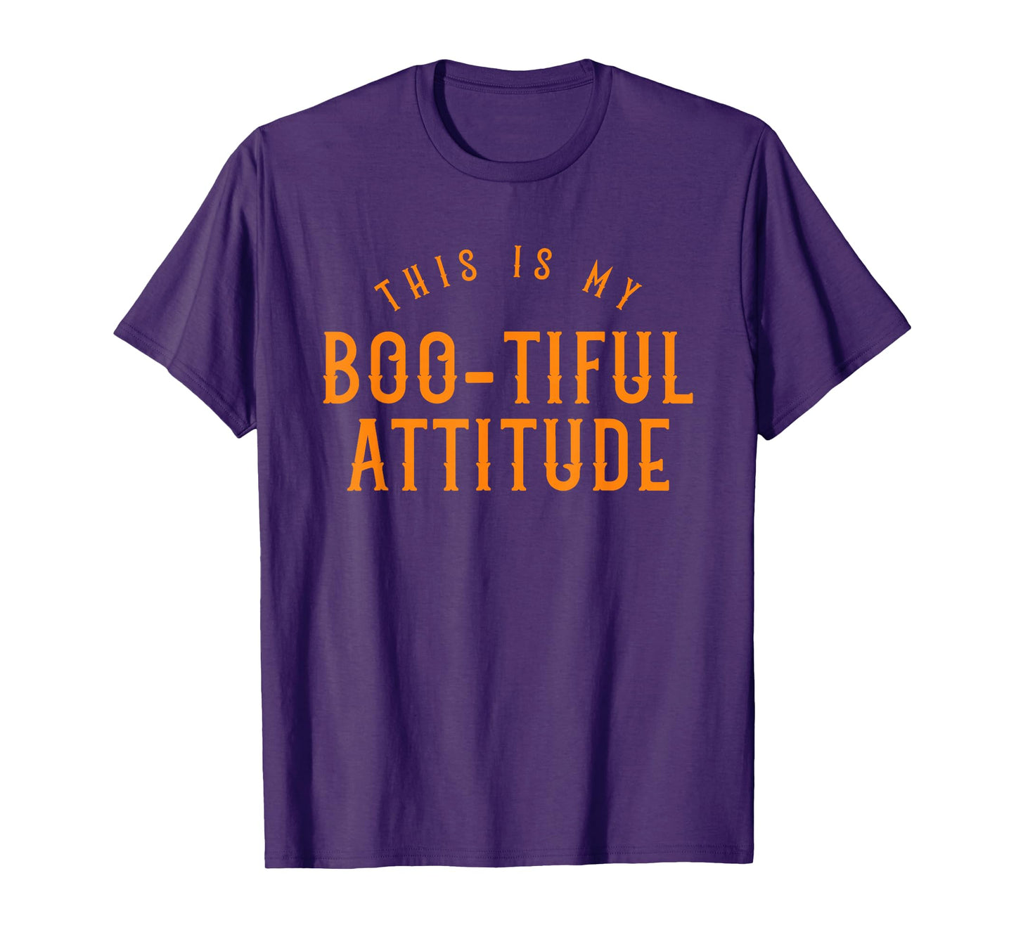 This is My Boo-Tiful Attitude Halloween Funny Ghost Pun T-Shirt