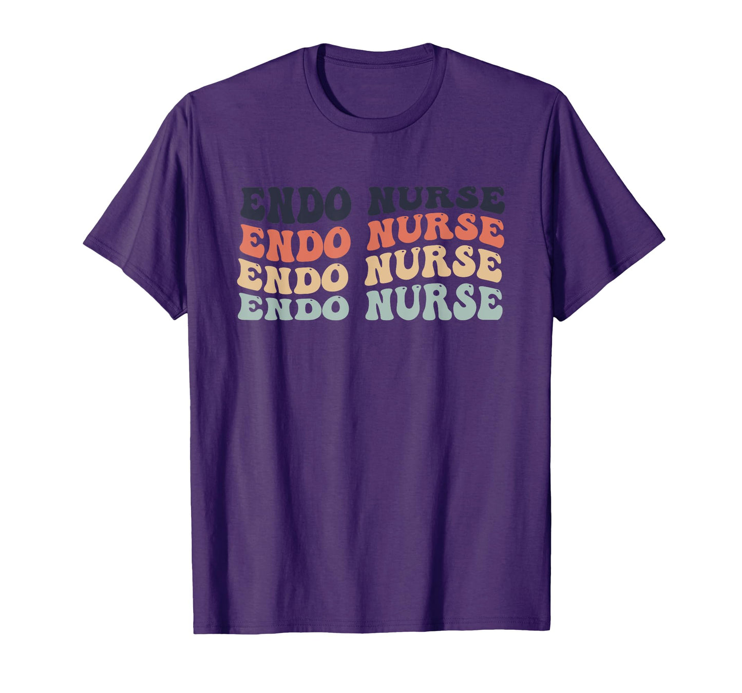 Nurse Endoscopy Endo Nurse Squad Colon Anatomy Nursing T-Shirt