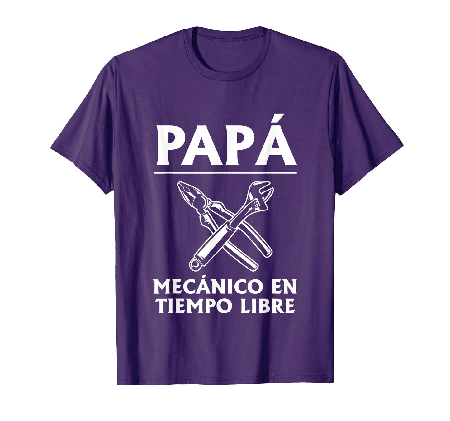 Papà Mecanico En Tiempo Libre Día del Padre T-Shirt