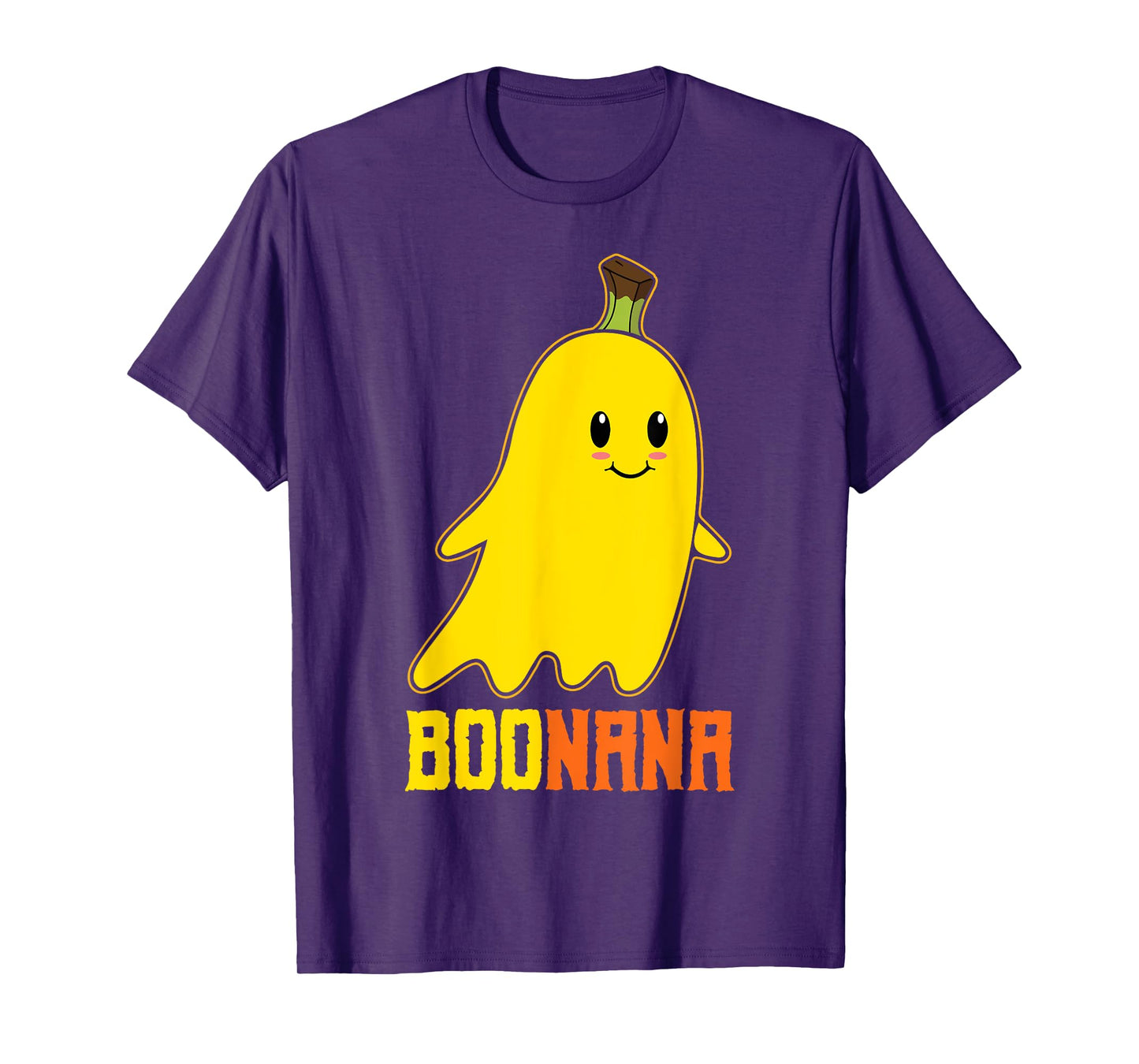 Boonana Funny Halloween Love Banana Spooky Cute Banana Ghost T-Shirt