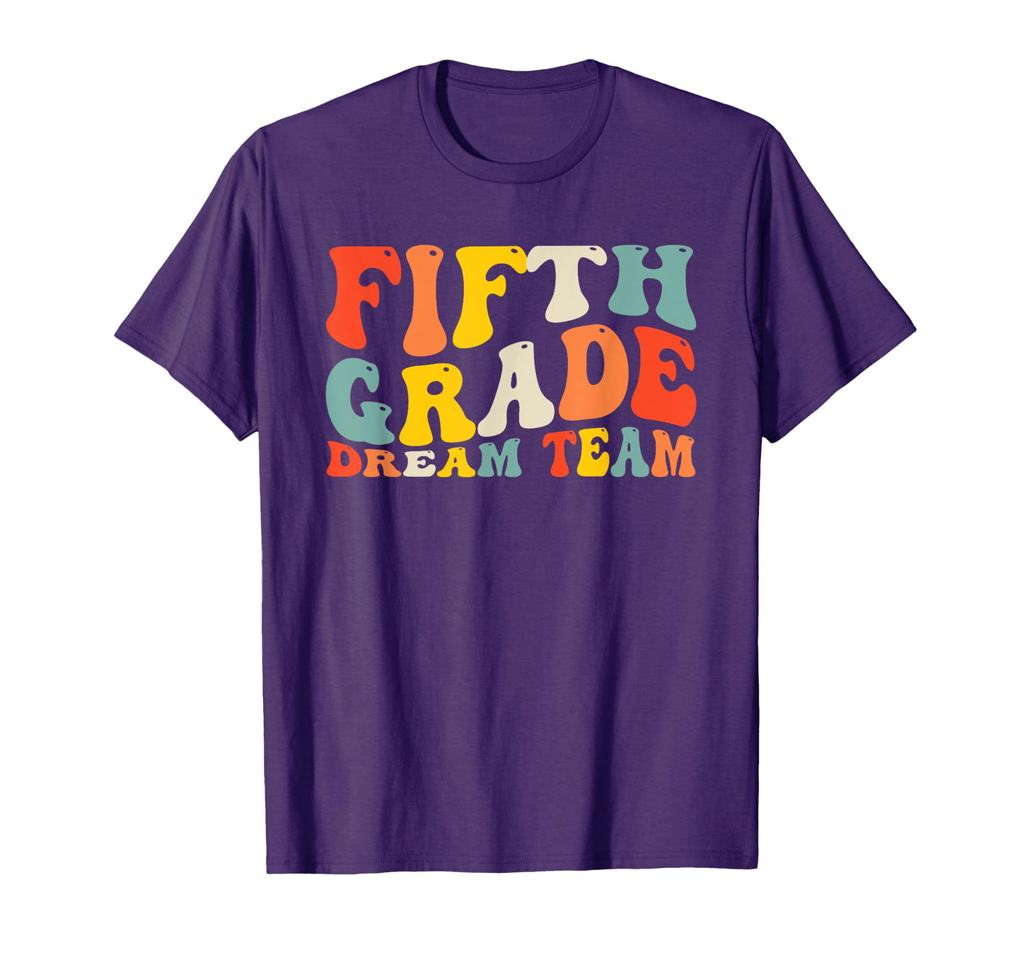 Back to School 5th Grade Dream Team Teacher Kids Fifth Grade T-Shirt
