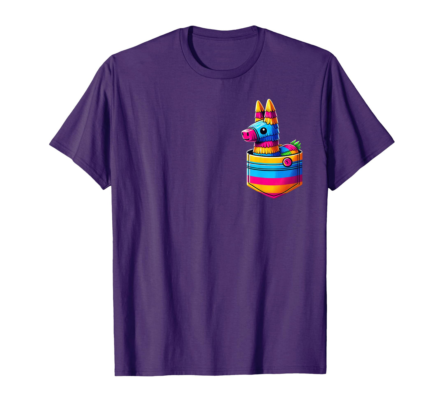 Pocket Pinata Serape Cinco De Mayo Mexican Fiesta Party Kids T-Shirt