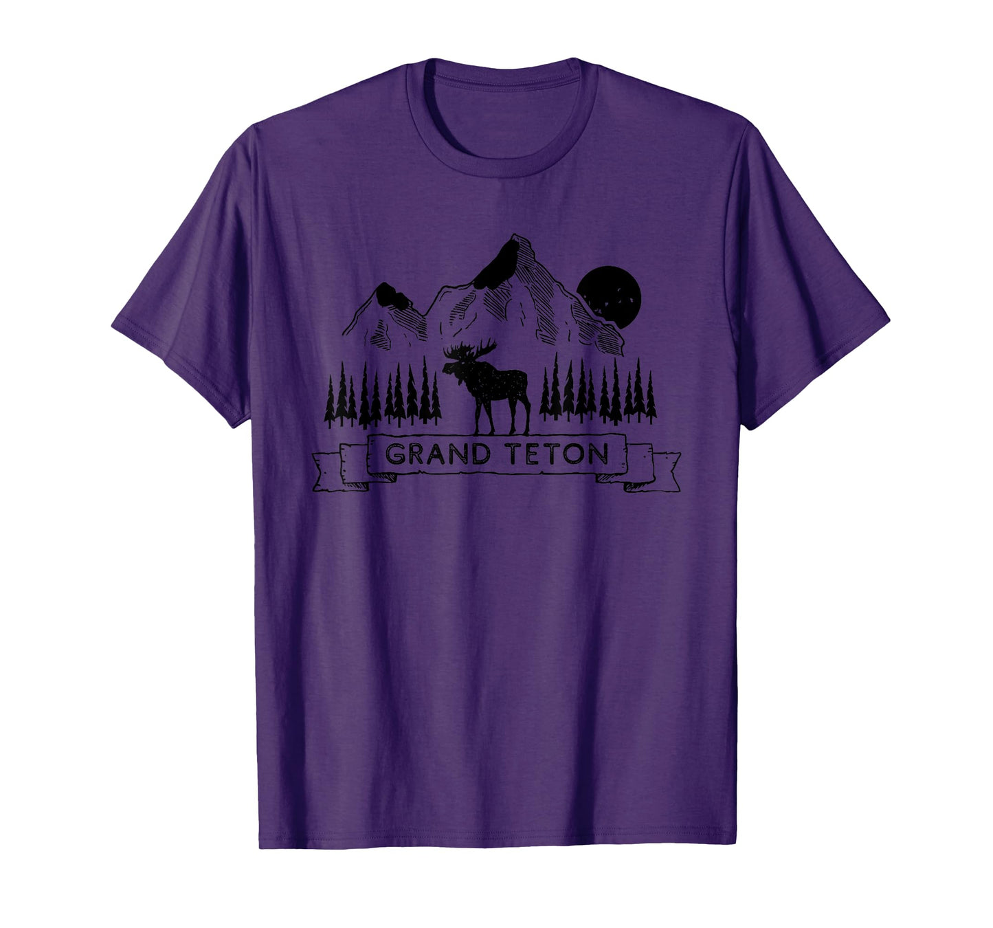 Grand Teton National Park | Grand Teton Wyoming Moose Gift T-Shirt