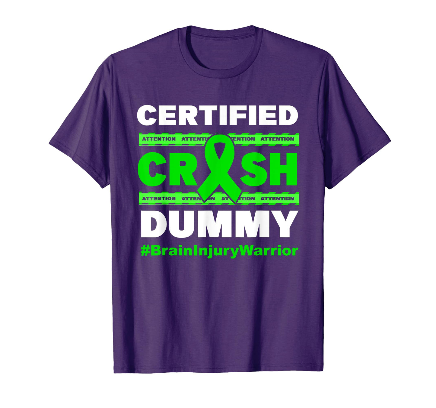 Funny Traumatic Brain Injury Warrior TBI T-Shirt