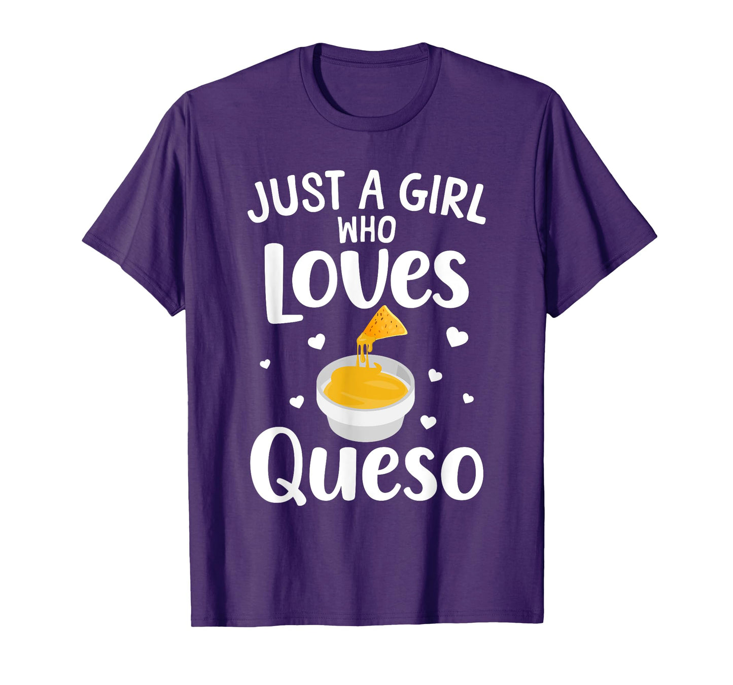 Cool Queso Art For Women Girls Cheese Chips & Queso Lovers T-Shirt