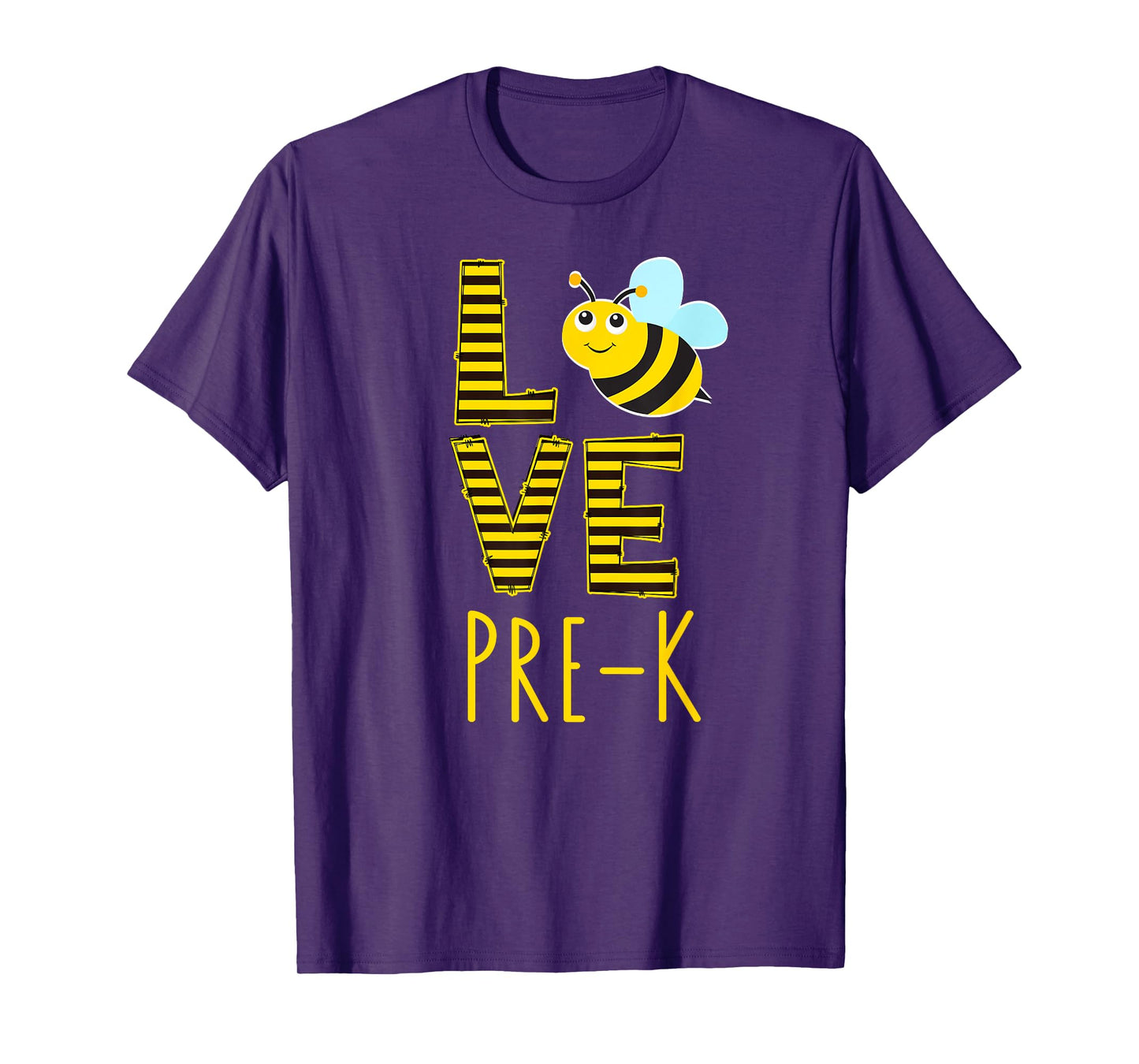 Love Pre-K Back To School Yellow Bee Pre-K Teacher Men Women T-Shirt