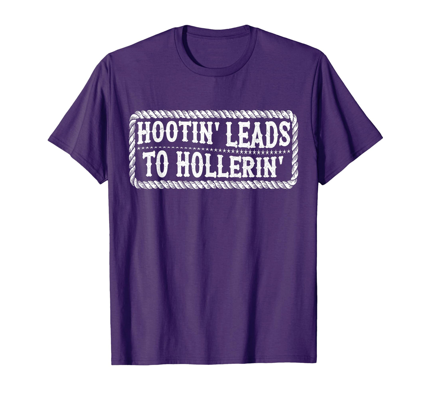 Hootin' Leads To Hollerin' Groovy T-Shirt