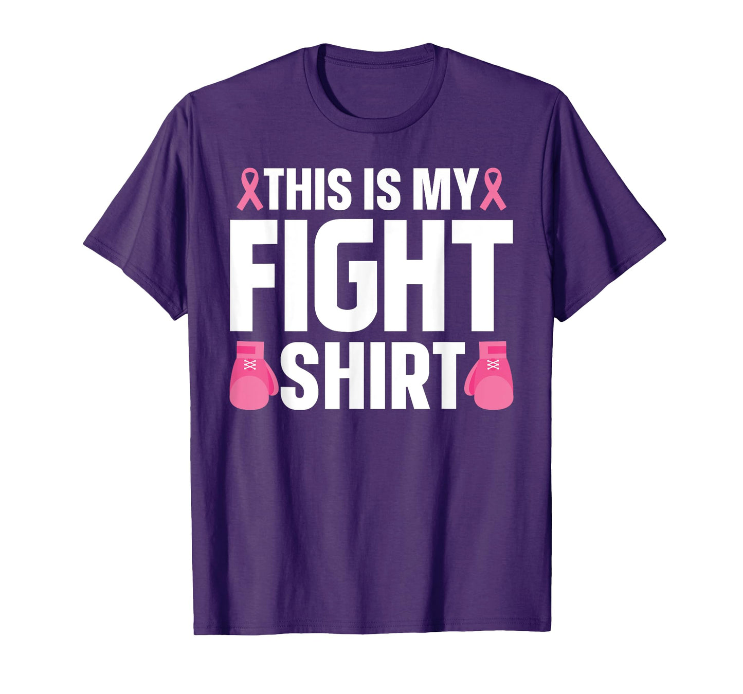 Breast Cancer Awareness Shirt Fight Survivor Pink Ribbon T-Shirt