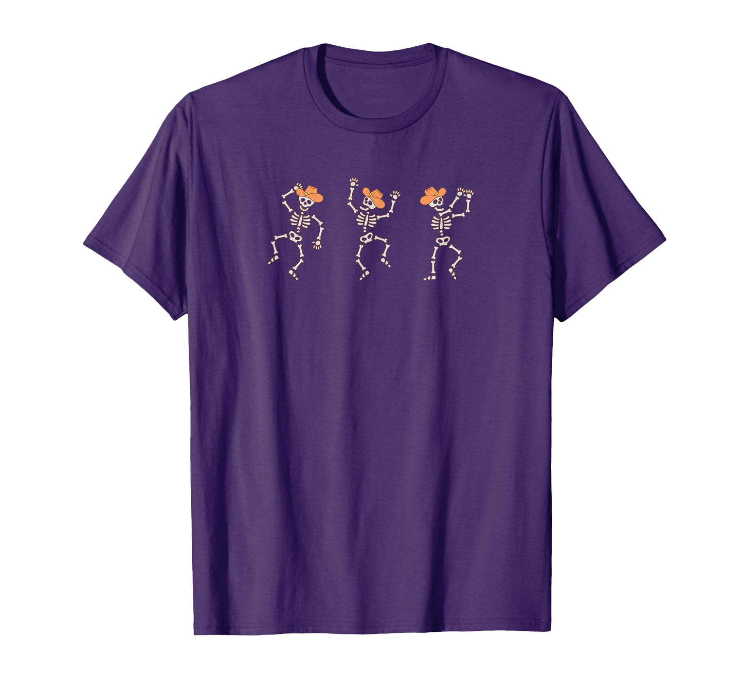 Dancing Cowboy Skeletons, Country Halloween T-Shirt