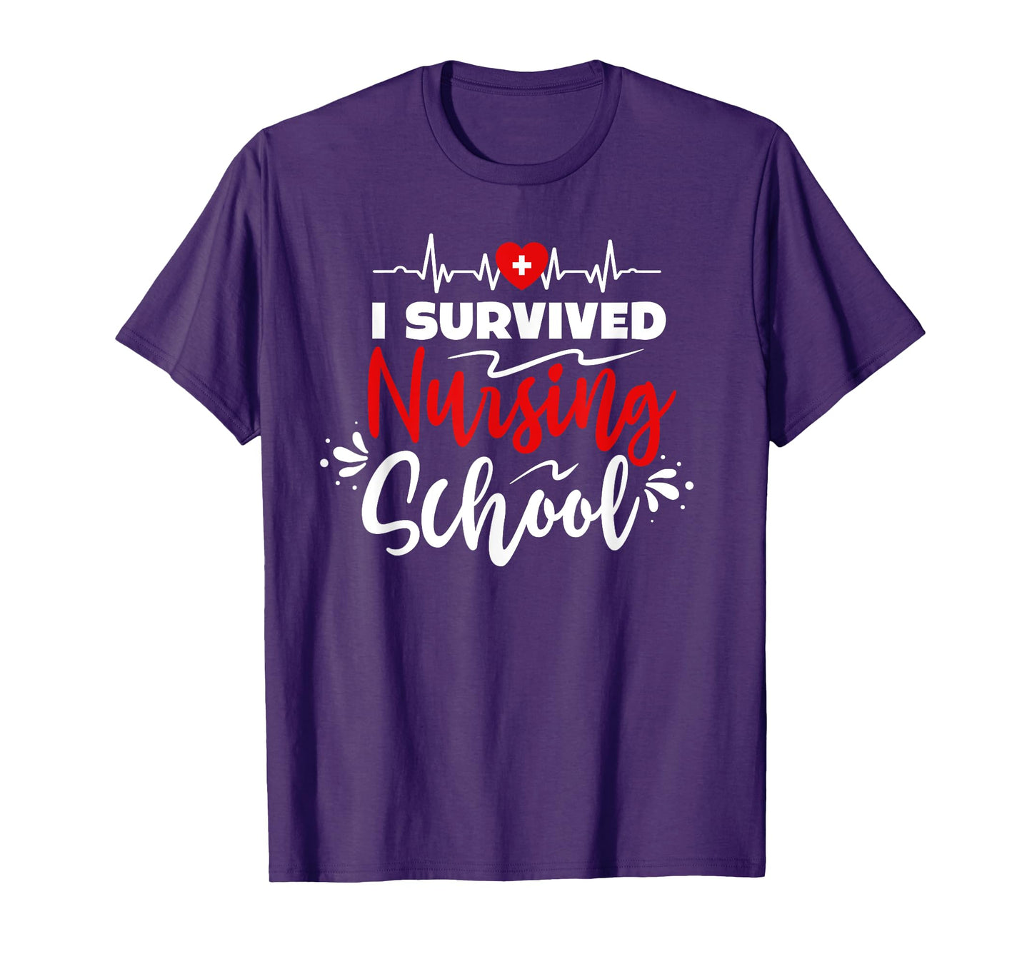 Nurse Student i survived nursing school essentials T-Shirt
