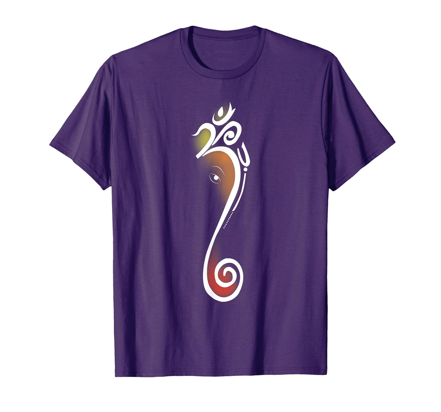 Artistic Om Lord Ganesha Tshirt. T-Shirt
