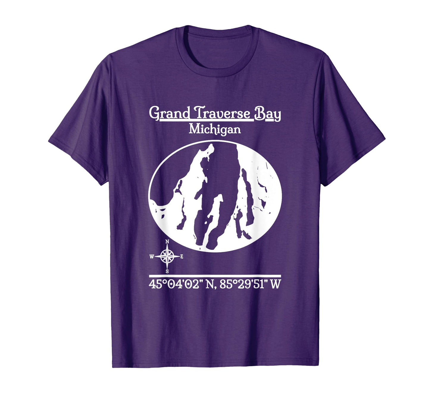 Grand Traverse Bay - Michigan T-Shirt