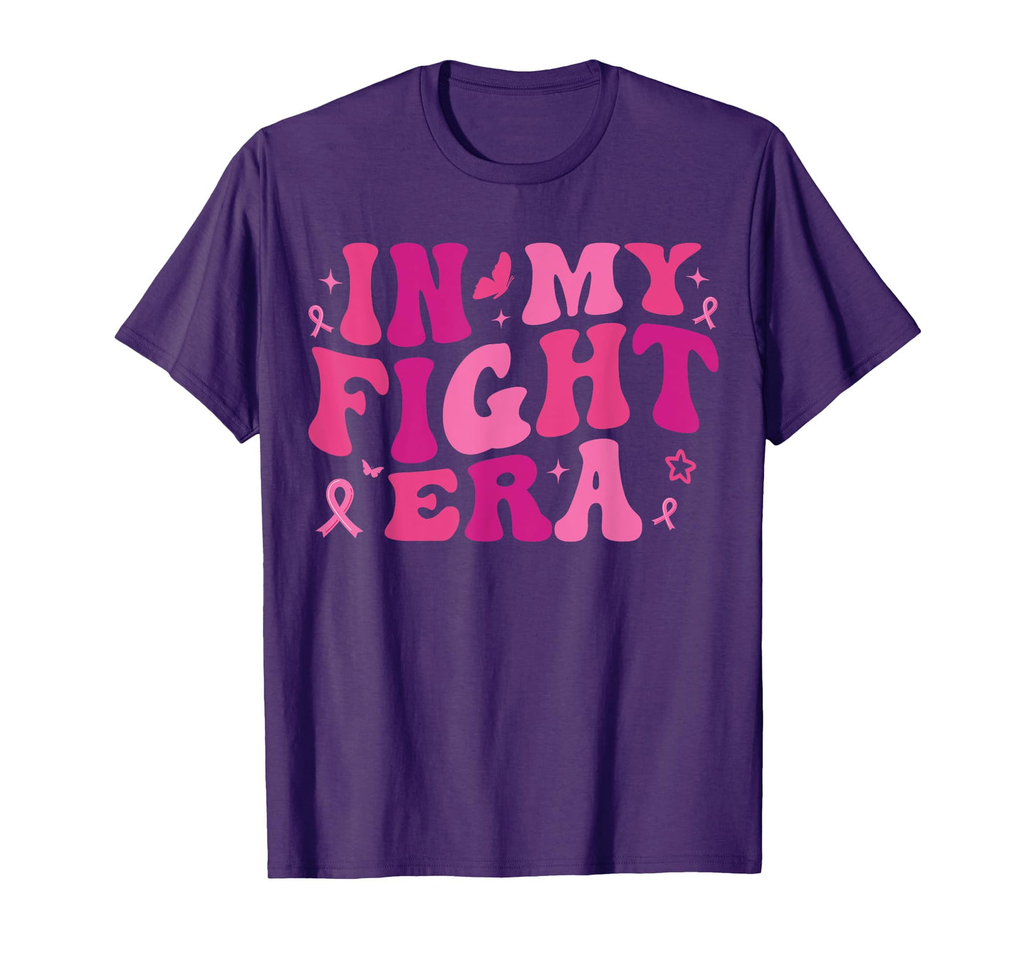 Breast Cancer Warrior Pink Ribbon T-Shirt