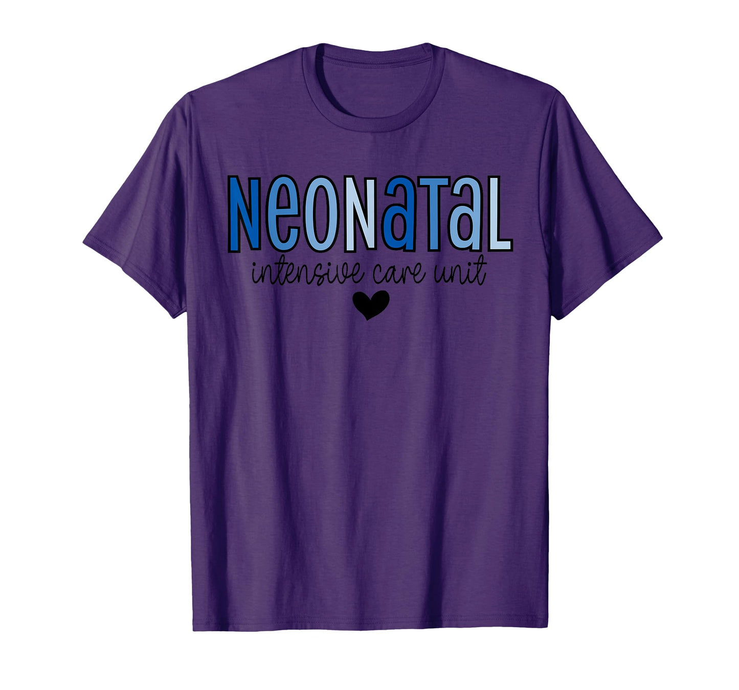 NICU Nurse ICU Neonatal Retro Nursing Team Tiny Humans T-Shirt