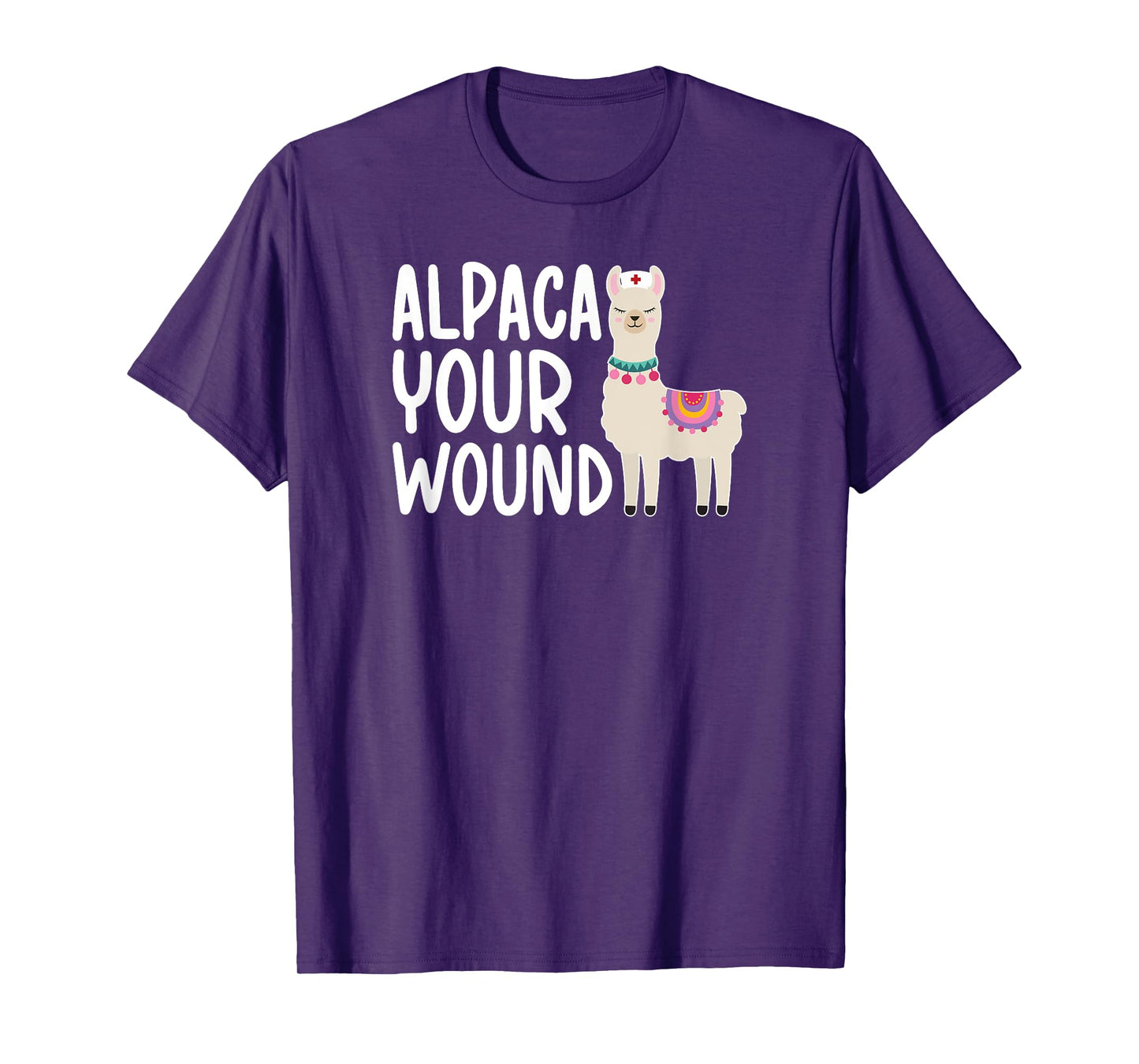 Alpaca Your Wound ICU Nurse Intensive Care Unit Nurse T-Shirt