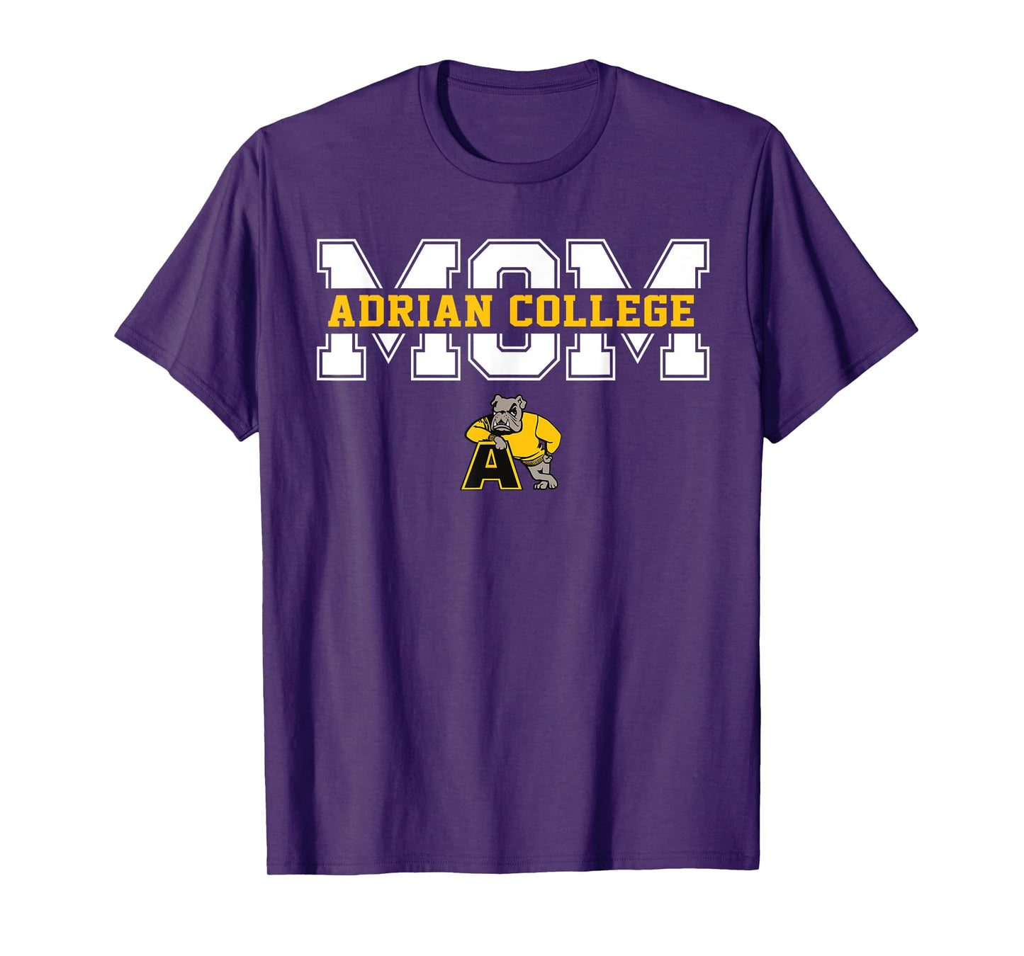Adrian College Mom Mother Arch Vintage Design for Women T-Shirt
