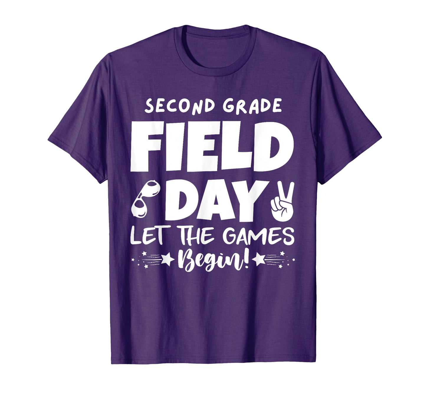 Field Day second 2nd grade Orange 2025 boy girl teacher T-Shirt