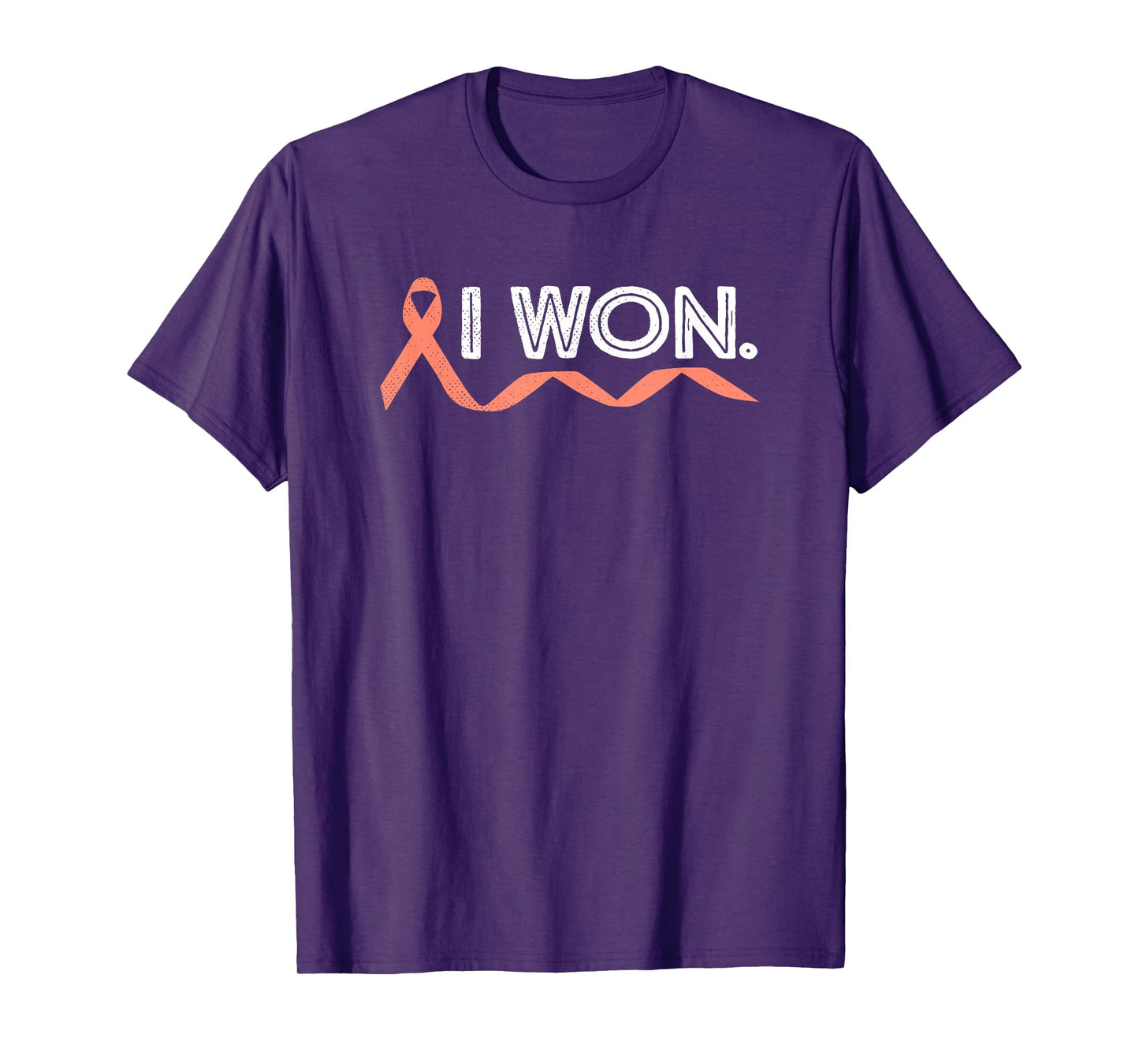 Uterine Cancer I Won Endometrial Cancer Awareness Warrior T-Shirt