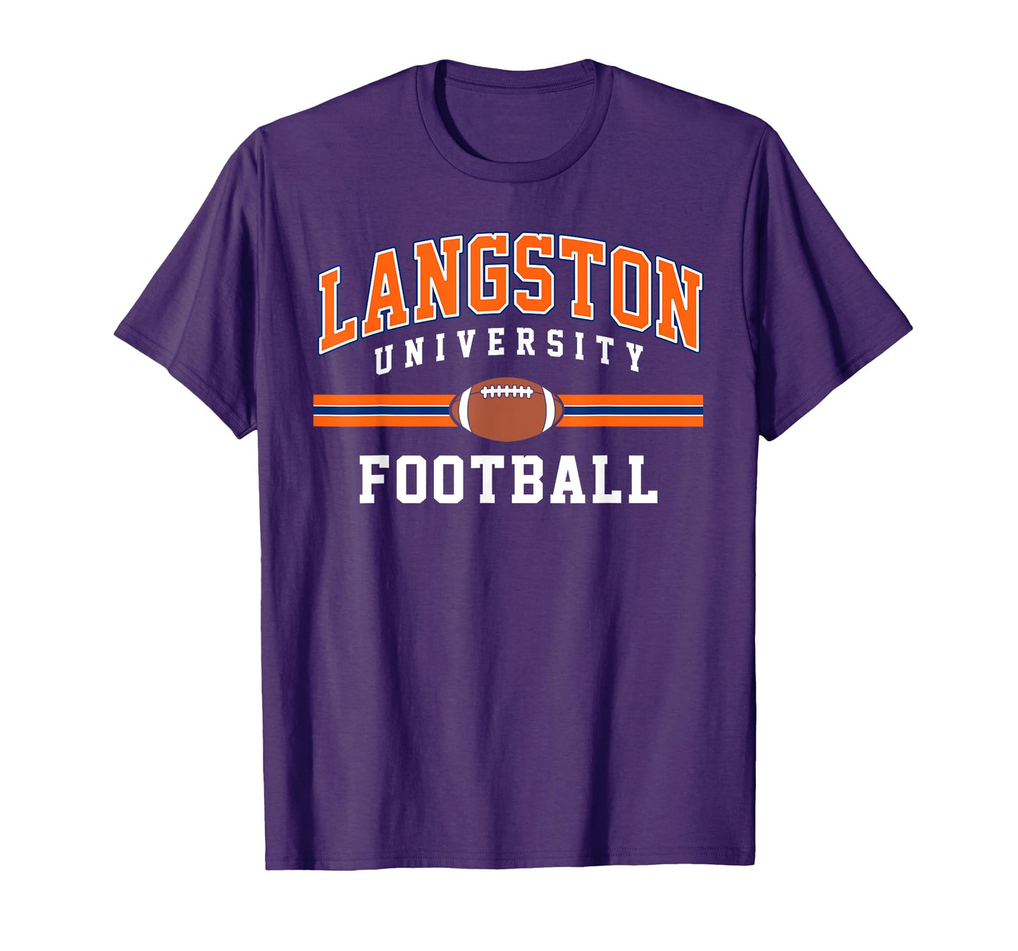 Langston University Football Arch Vintage Design Men Women T-Shirt