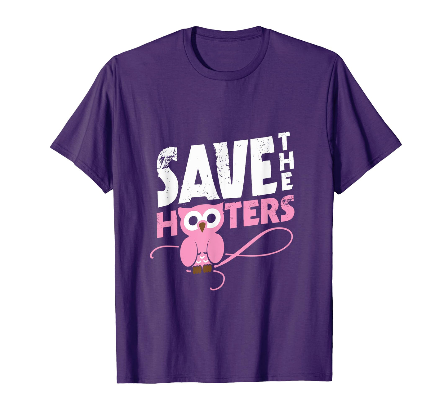 Save the hooters breast cancer T-Shirt