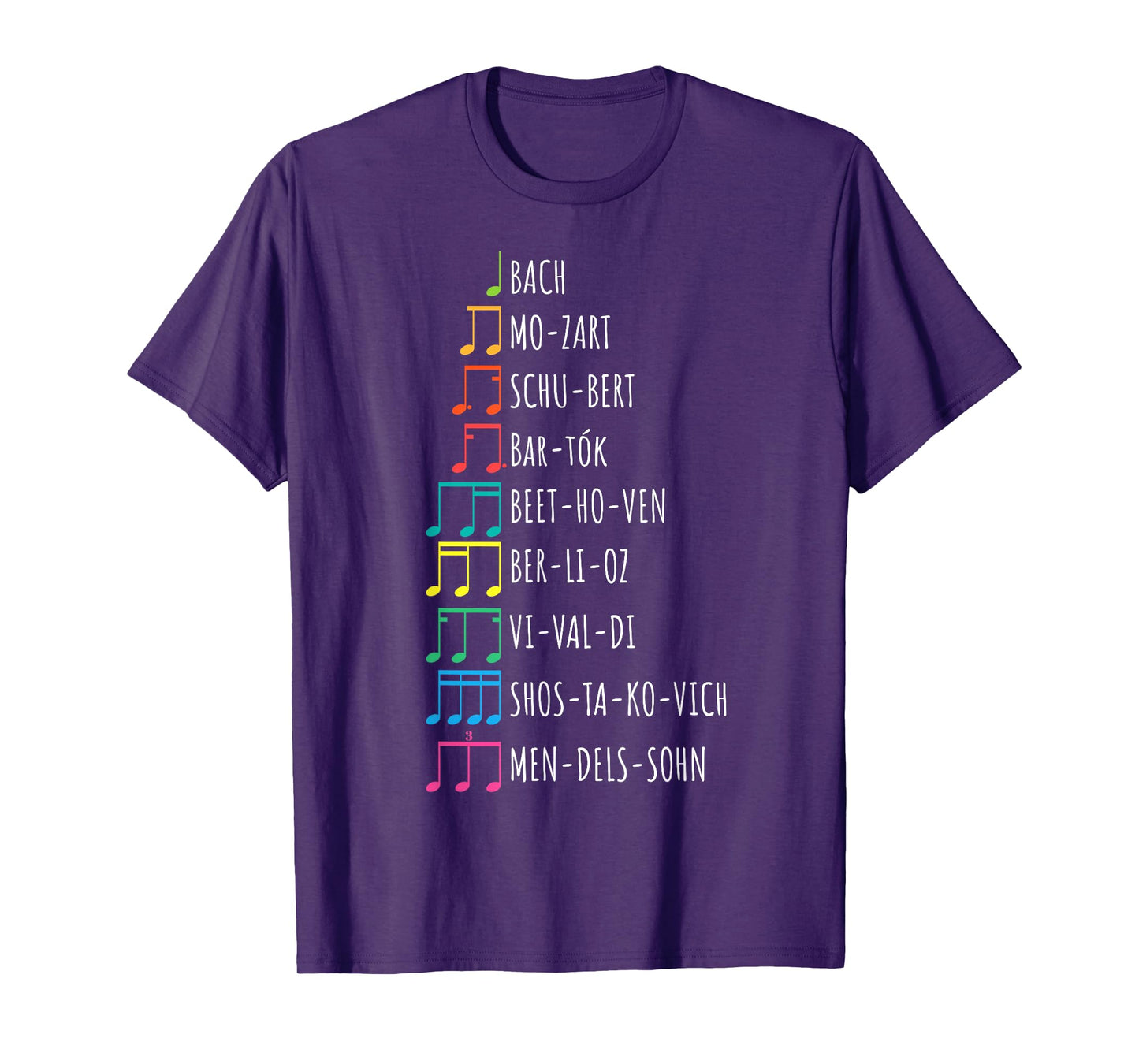 Classic Composers, Classical Music, Musical Notes T-Shirt