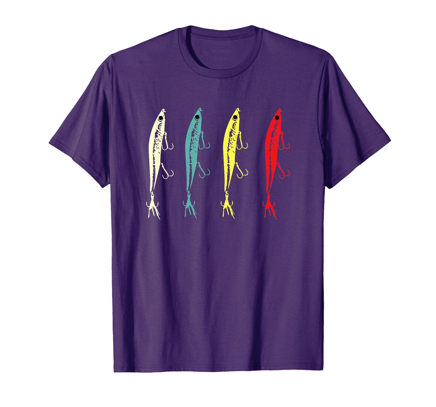 Retro Vintage Fishing Lures - Bass Fishing T-Shirt
