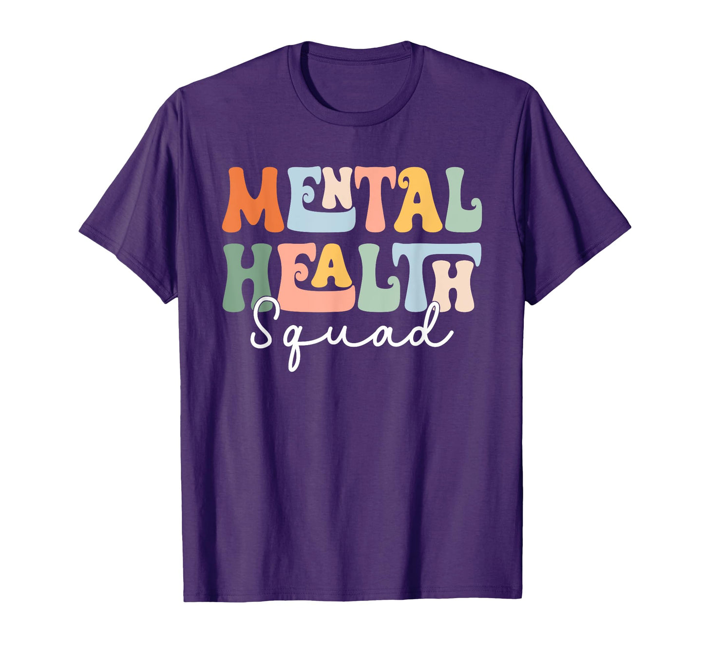 Mental Health Squad Brain Illness Mental Health Awareness T-Shirt