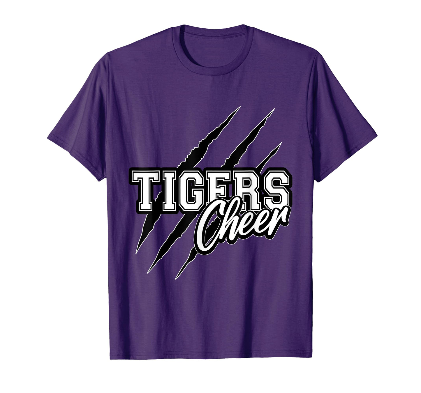Tigers Cheer Back To School Cheerleading Team Spirit T-Shirt