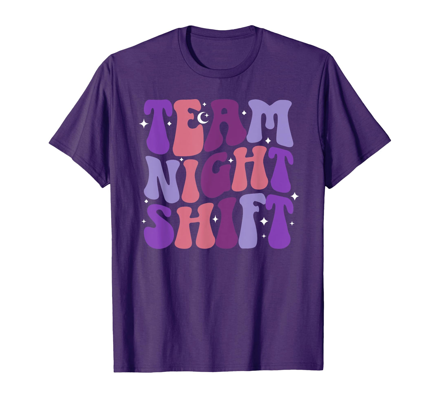 Team Night Shift Nurse Squad Night Shift Nursing Crew T-Shirt