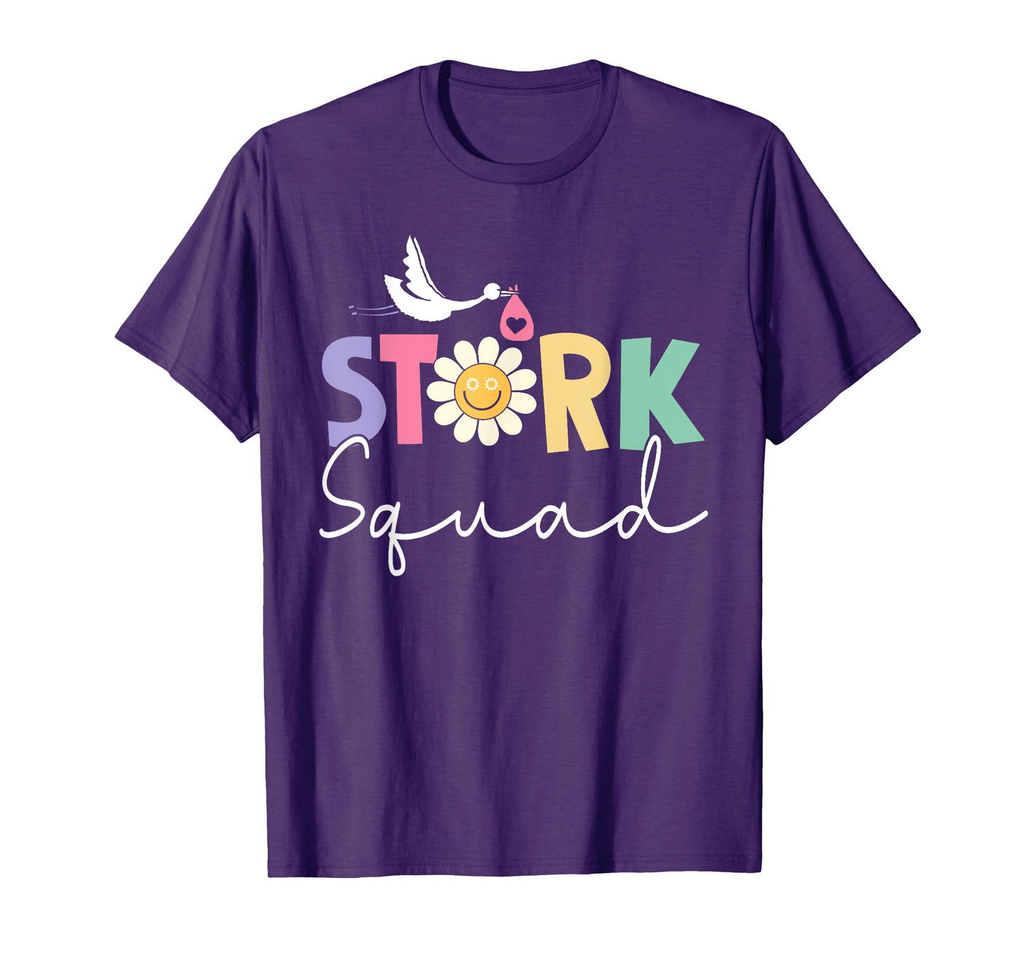 Stork Squad Labor And Delivery Nurse L And D Nurse Ob Nurse T-Shirt